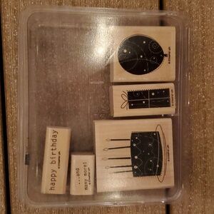 Stampin' Up! Rubber stamp set (birthday)